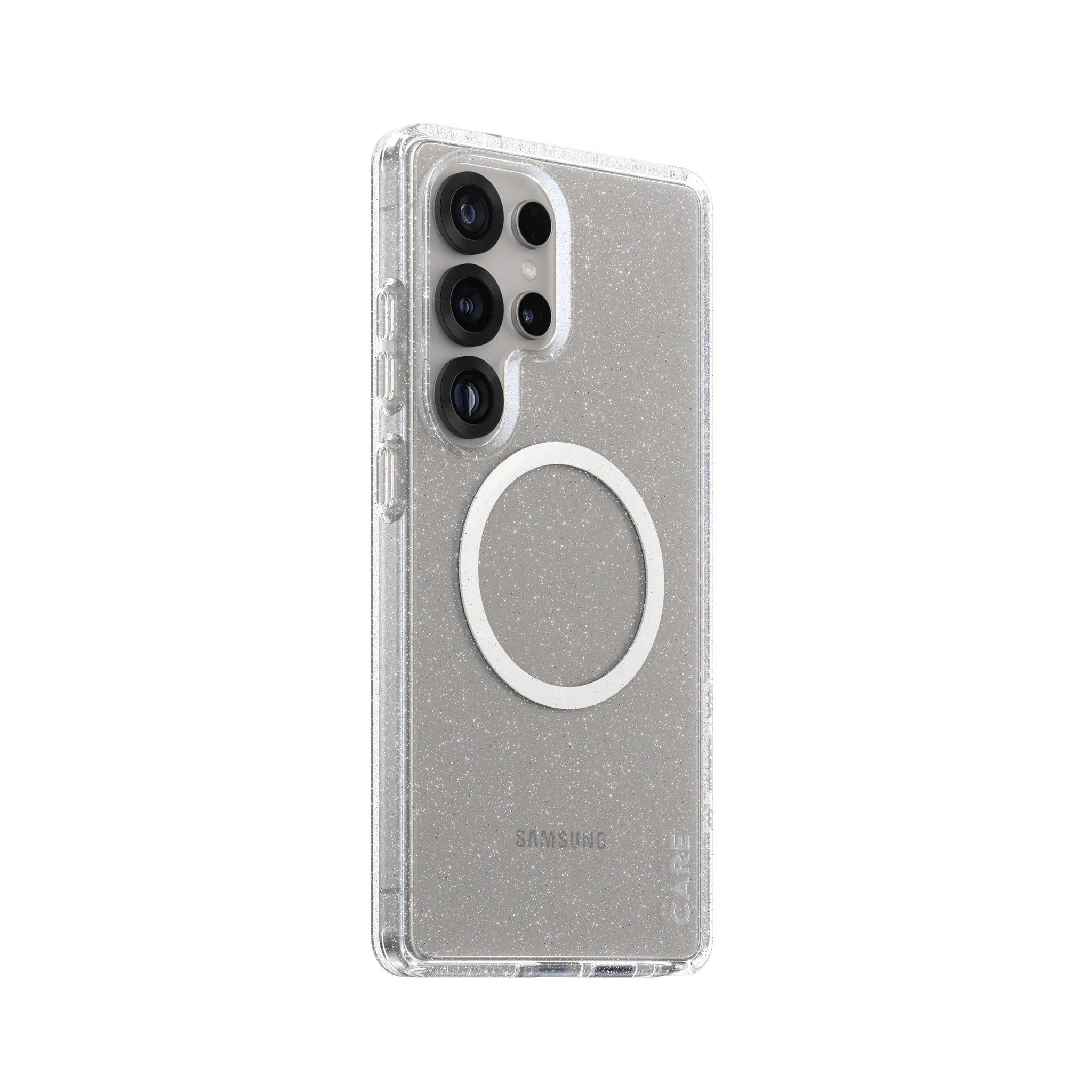 CARE by PanzerGlass® Flagship Case Urban Combat Star Lit m. Weiß Qi Compatible Samsung Galaxy S25 Ultra